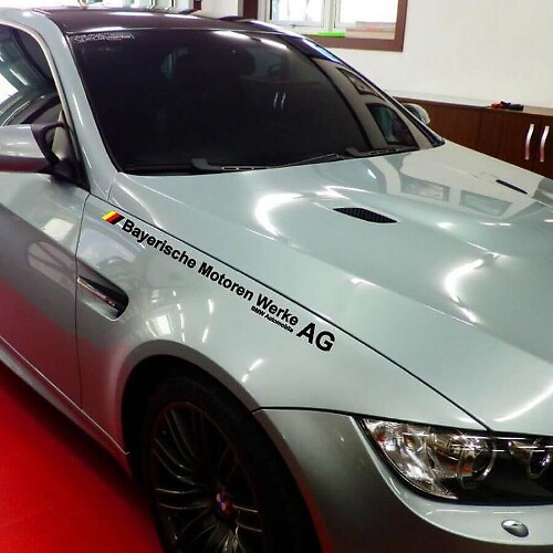 Bayerische Motoren Werke AG German Style Vinyl Decal for BMW