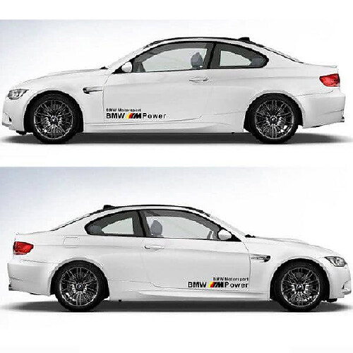 Bmw M Power Motor Sports Decal Sticker