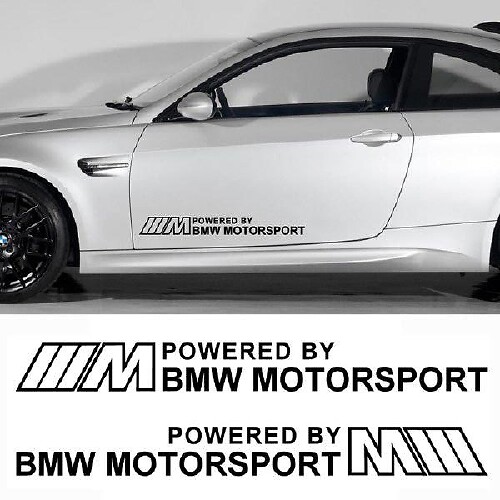 Bmw Motor Sports Decal Sticker