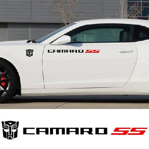 Transformers Style Side Vinyl Decal For Chevrolet Camaro 