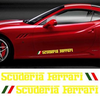Autocollant de décalque sport Ferrari Scuderia