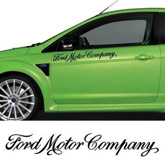 FORD MOTOR SPORTS DECAL STICKER
