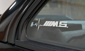 BMW M5 is in my Blood window sticker decals graphic