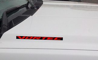 VORTEC Hood Vinyl Decal Sticker Fit Chevrolet Silverado GMC Sierra Truck (Block)