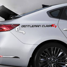 Pair Lettering Decal Sticker Emblem Logo Vinyl For Kia K7 Cadenza B Type 2