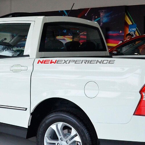 Lettering Emblem Logo Vinyl Decal 2 for Ford