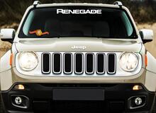 2 Color Jeep Renegade Side Splash Logo Graphic Vinyl Decal & Windshield Graphic 2