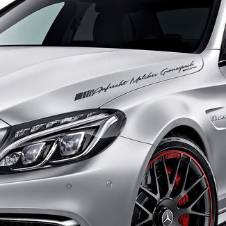 LETTERING DECAL STICKER EMBLEM LOGO VINYL AMG FÜR MERCEDES-BENZ werden Melcher und Großaspach