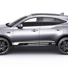 Jaguar E-Pace Side Lower Stripes Doors Graphics decal Logo sticker 2