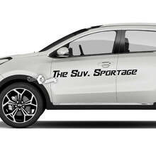 Lettering Decal Sticker Emblem Logo Vinyl For Kia SPORTAGE  2