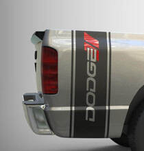 Branded Rear Side Stripes Vinyl Decal Kit for Dodge Ram 1500-3500_2
