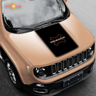 2015-2018 JEEP RENEGADE VINYL HOOD AND SIDE DECALS STICKERS GRAPHICS