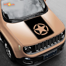 2015-2018 Jeep Renegade Vinyl Hood Decal Sticker Graphic 3