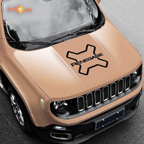 Logo Graphic Vinyl Decal Sticker Hood Side Camo for Jeep Renegade