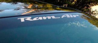 Ram Air windshield banner decal decals Firebird GTO Trans AM