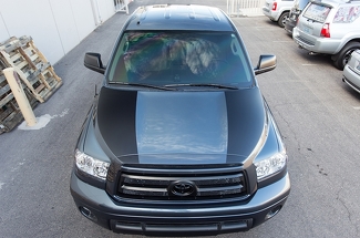 Toyota Tundra 2005-2018 graphics HOOD Flat decal model 