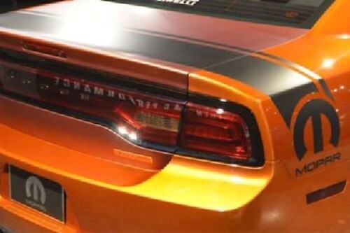Rear Trunk Vinyl Stripe Vinyl Decal Kit for Dodge Charger