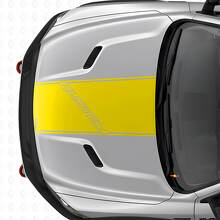Custom Outline Lettering Hood Vinyl Decal for Dodge Ram Rebel _6