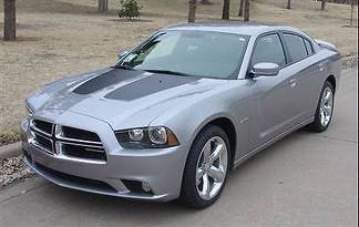Split Hood Decals Stripes Graphics Any Colour Grade Vinyl for 2011 - 2020 Dodge Charger