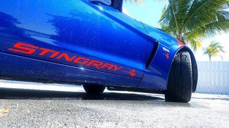 Chevy Corvette 2006-- 2020 Z06 Stingray Side Door Graphic Decals