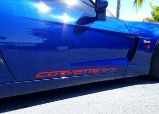 Chevy Corvette 2006- - 2020 Z06 Corvette Racing Side Door Graphic Decals