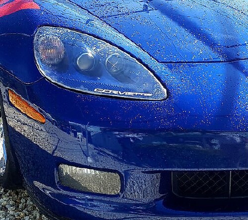Headlight Graphic Vinyl Decals for Chevrolet Corvette Z06 2006-2013