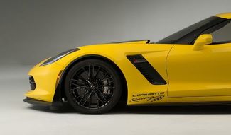  2 Chevy Corvette Racing Decals z06 stingray c6 c7 Set