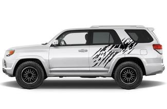 Toyota 4runner (2010-2017) Custom Vinyl Decal Wrap Kit - Splash