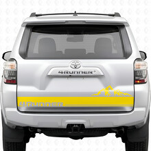 4Runner Mountain Stripes Tailgate Vinyl Decal Sticker for Toyota 4Runner 2010-2017_5