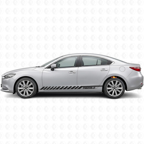 Racing Stripes Side Vinyl Decal Sticker for Mazda Mazda6