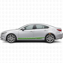 Racing Stripes Side Vinyl Decal Sticker for Mazda Mazda6_3