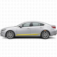 Racing Stripes Side Vinyl Decal Sticker for Mazda Mazda6_5