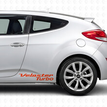 Veloster Turbo Lettering Door Side Vinyl Decal Sticker for Hyundai Veloster_4