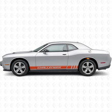 Challenger Lettering Racing Stripes Side Vinyl Decal Sticker for Dodge Challenger_4