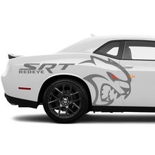 SRT REDEYE Hellcat Side Rear Fender Decals Stickers Graphics for Dodge Challenger 2