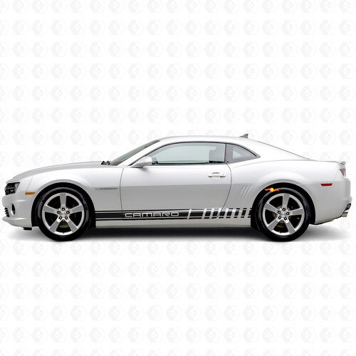 Branded Stripes Side Vinyl Decal Sticker for Chevrolet Camaro