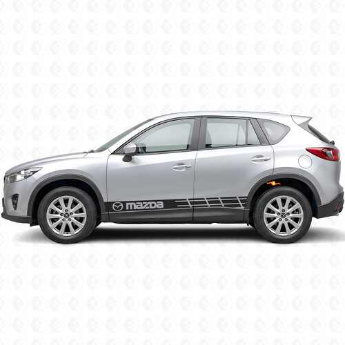 Racing Stripes Side Vinyl Decal Sticker for Mazda CX-5_1