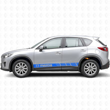 Racing Stripes Side Vinyl Decal Sticker for Mazda CX-5_2