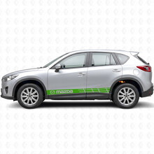 Racing Stripes Side Vinyl Decal Sticker for Mazda CX-5_3