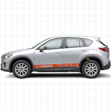 Racing Stripes Side Vinyl Decal Sticker for Mazda CX-5_4