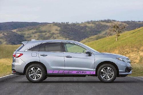Racing Side Stripes Vinyl Decal Kit for Acura RDX MDX SUV