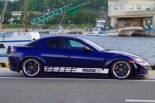 Multiple Color Graphic Mazda CX-3 / Mazda RX-8 Car Racing Decal Sticker