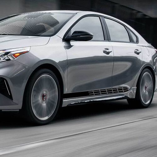 Side Racing Stripes Vinyl Decal Sticker For Kia Forte