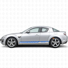 Racing Stripes Side Vinyl Decal Sticker for Mazda RX-8_2