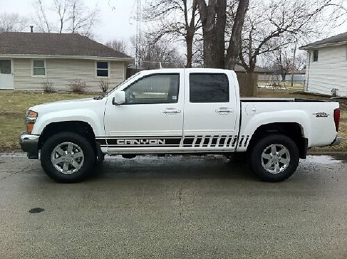 2X Multiple Color Graphics Strip Canyon Symbol Car Racing Vinyl Decal Sticker