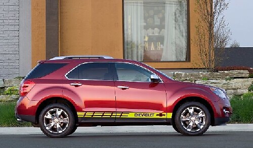 Multiple Color Graphic Trax / Equinox / Traverse Car Racing Decal Sticker