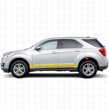 Chevy Logo Stripes Side Vinyl Decal Sticker for Chevrolet Equinox_5