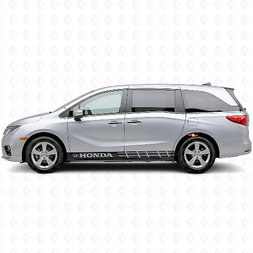 Accent Stripes Rocker Panel Vinyl Decal Sticker for Honda Odyssey_1