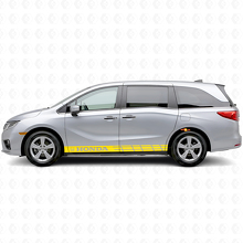 Accent Stripes Rocker Panel Vinyl Decal Sticker for Honda Odyssey_5