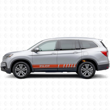 Branded Accent Stripes Side Vinyl Decal Sticker for Honda Pilot_4